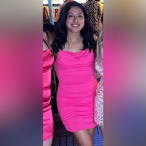 SHEIN Hot pink Bodycon dress size small